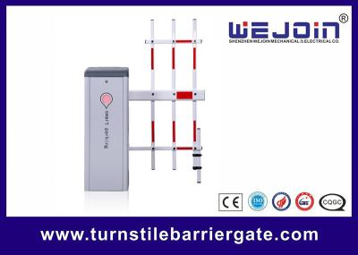 Straight Boom 3~5s Rising Arm Barrier Gate 120W With Fence