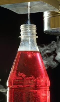 Poder eléctrica que llena el nitrógeno líquido 100W que dosifica la máquina