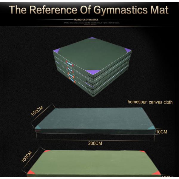50cmx100cmx5cm  60cmx120cmx10cm PU+EVA Foam/ Oxford cloth Folding Gym Mat