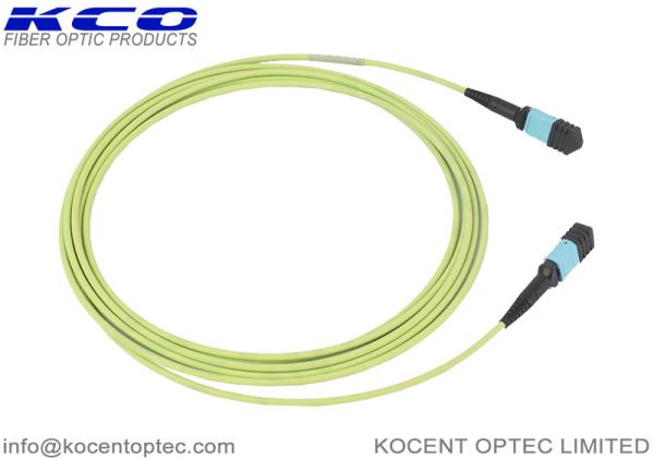 OM5 50/125 MPO MTP Patch Cord Female Truck Cable Interconnect Assemblies