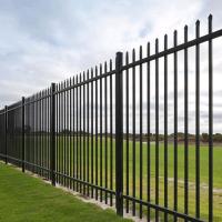 La clôture de jardin en acier de sécurité galvanisée 6x8