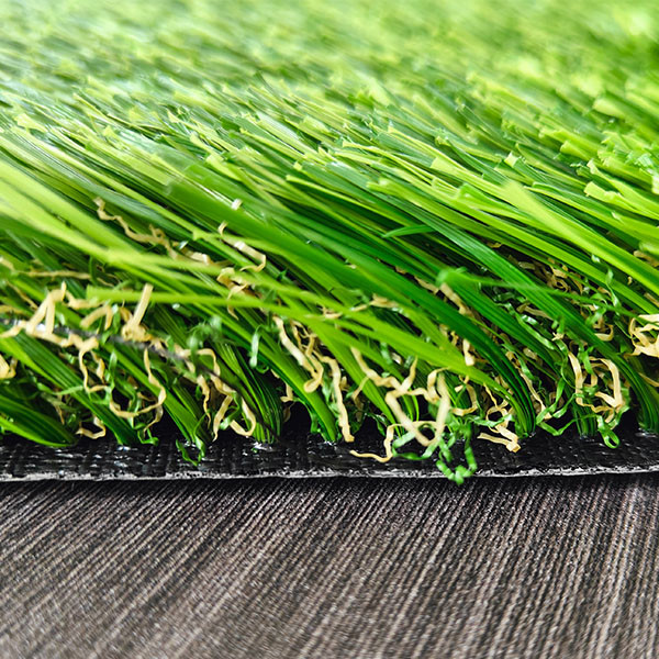 Fire Resistant low maintenance Customizable Artificial Grass with 50mm Pile height and 12600 Dtex