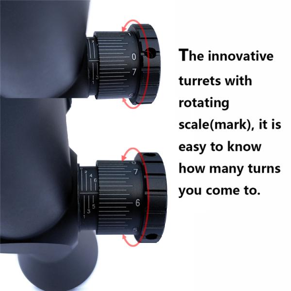 Advanced ED Lens Rifle Scope With Fully Multi-Coated Green CE / FCC / RoHs Certified