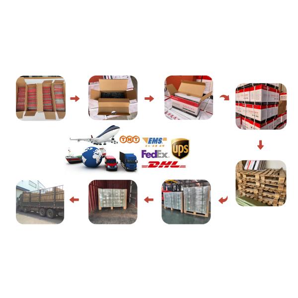 Steel 60 Mechanical Galvanizing Gas Concrete Nails with Reinforced Red Collated Stripe