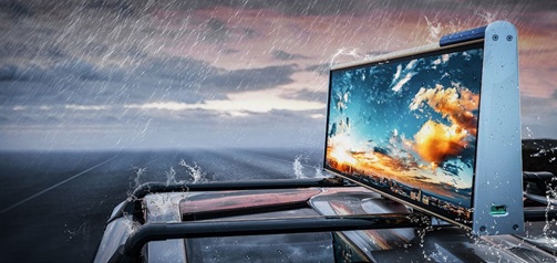 СИД крыши такси высокой яркости P2.5mm показывает двойной, который встали на сторону экран