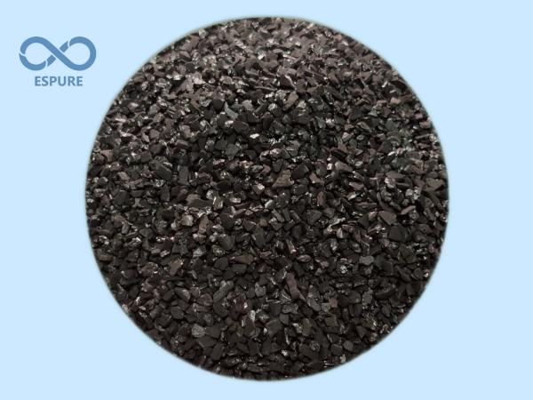1500 mg/g de Carvão Ativado de Casca de Coco ¥ 20*50 Grânulos de malha, a granel, certificados ISO e NSF