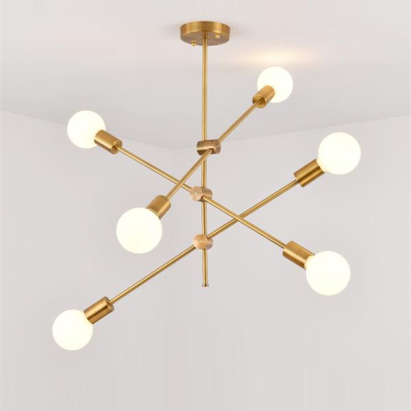 Luminous Efficacy 70 lm/W 160 Degree Beam Angle 100*100cm Modern Pendant Light