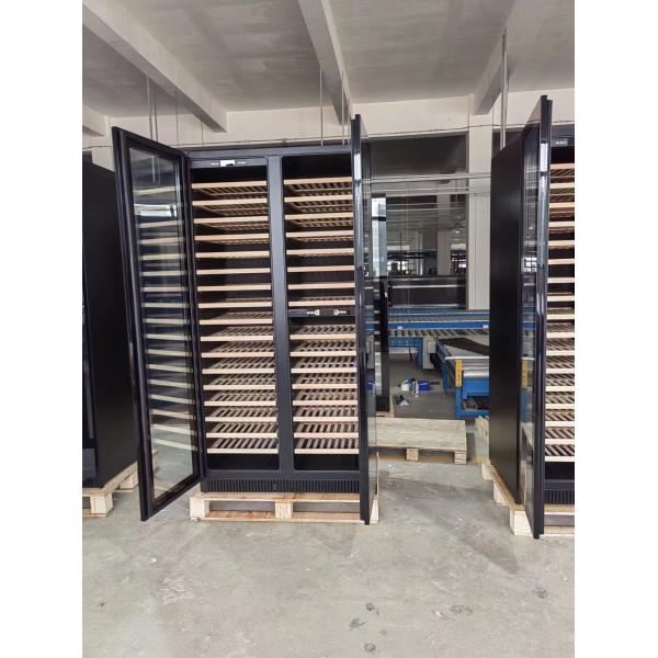 Воздушное охлаждение Бодега Красно-белый винный охладитель с стальными деревянными полками