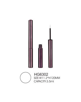 3.5ml Slim Round Empty Eyeliner Tubes Liquid Empty Eyelash Serum Bottles With Brush 5ml