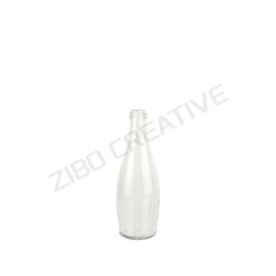 Glass Beverage Bottle 330ml Flint Screw Top 270g Glass Juice Bottles Wholesale