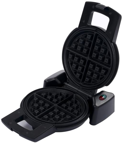 Flip 4 Slice Belgian Waffle Maker , Rotating Round Flat Waffle Maker