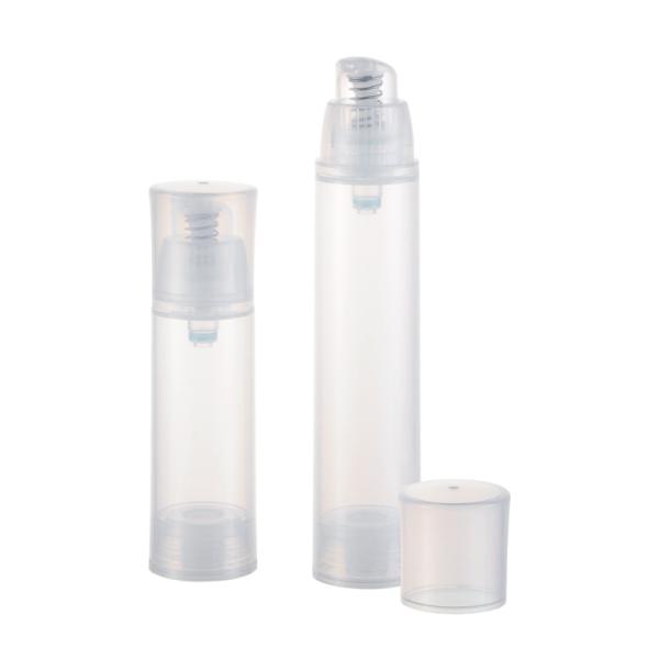 Parede cosmética da bomba mal ventilada Bottle15ml 30ml 50ml única no material do PCR dos PP