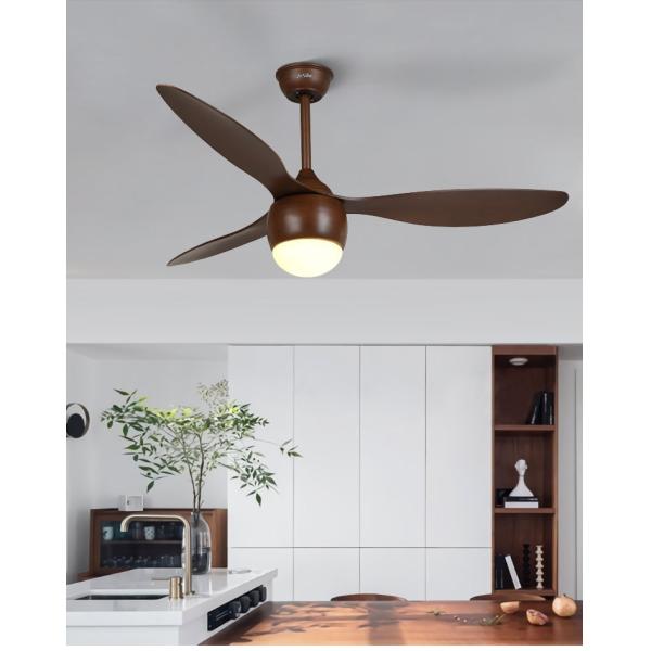 Металлический потолочный вентилятор со световым 3 ABS деревянными лезвиями