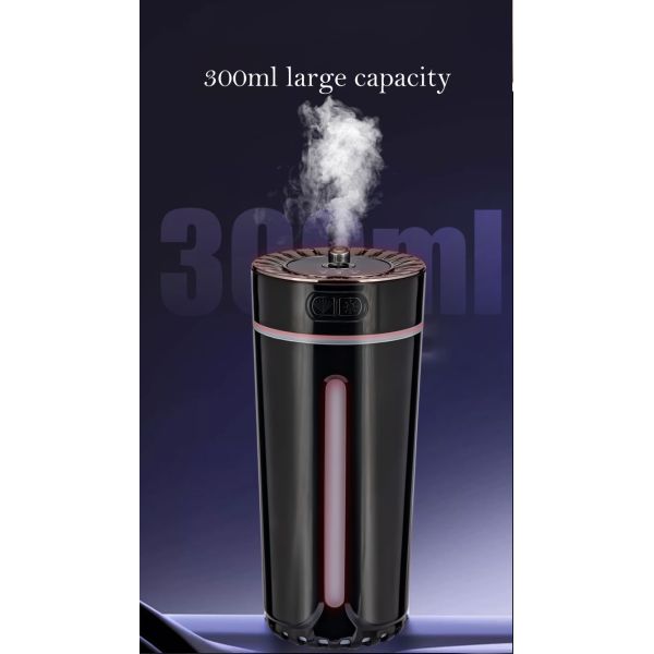Large Capacity Portable Ultrasonic Humidifier With 7 Colors LED For Home Car Use