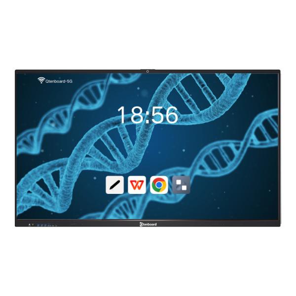 4K 50 Point Touch Screen 1MM Zero Bond Tempered Glass Interactive Whiteboard Smart Board