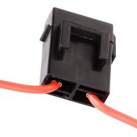 Suporte automotivo ATO Stackable do fusível da lâmina de 18 calibres suporte Inline do fusível de 30 ampères