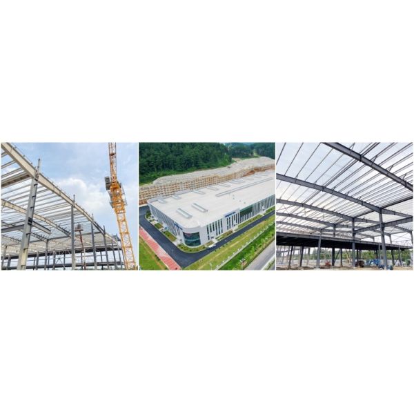 Q235B Q355B Q420B Industrial Steel Structure Frame AISC Standard Custom