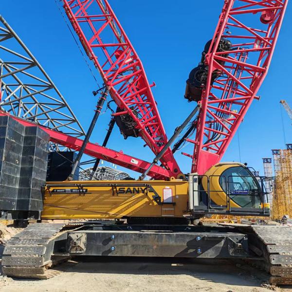 ACC4000A 400T Crawler Crane Sany 102m Boom Used Crawler Crane