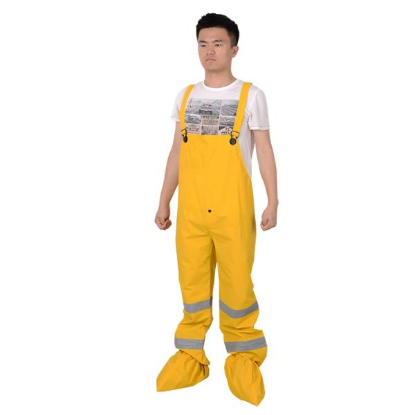 Обновите рыболовные снаряжения с помощью R102 PVC/Polyester/PVC Hooded Rain Suit All Season Wear