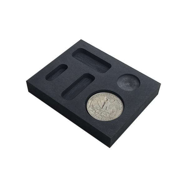 70MPa Compressive Strength Graphite Ingot Mold for Precious Metal Silver Gold Casting