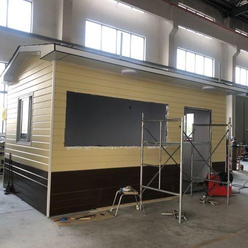 CE EPS 25m2 Galvanlized Steel Tube Guest Prefab Sips Tiny Homes
