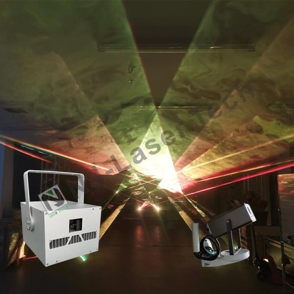 Decorative Laser Fountain Illumination with Adjustable Size and Electric Power Source