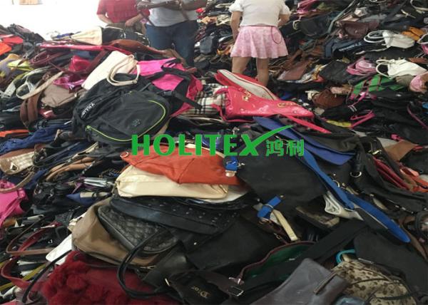 Modern Second Hand Leather Handbags / Used Women Bags For Business Daily