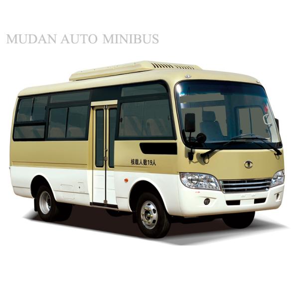2+2 Layout Medium Bus 30 Seater Coach , Star Type Passenger Coach Bus