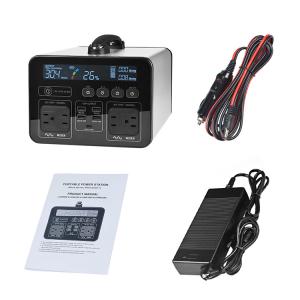 IP65 324000mAH 1.2KW Portable Solar Generator For Camping