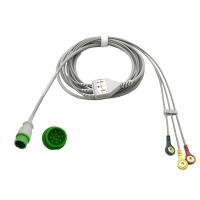 3 / 5 ligações um cabo de Pin Connector Infitron II Omni II Infinium do cabo 12 da parte ECG