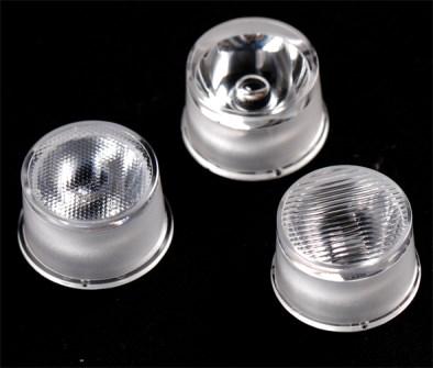 Brighten Single Lens 93%+ Transmittance φ21.5mm Precision Dimension 3030&3535LEDs Lens