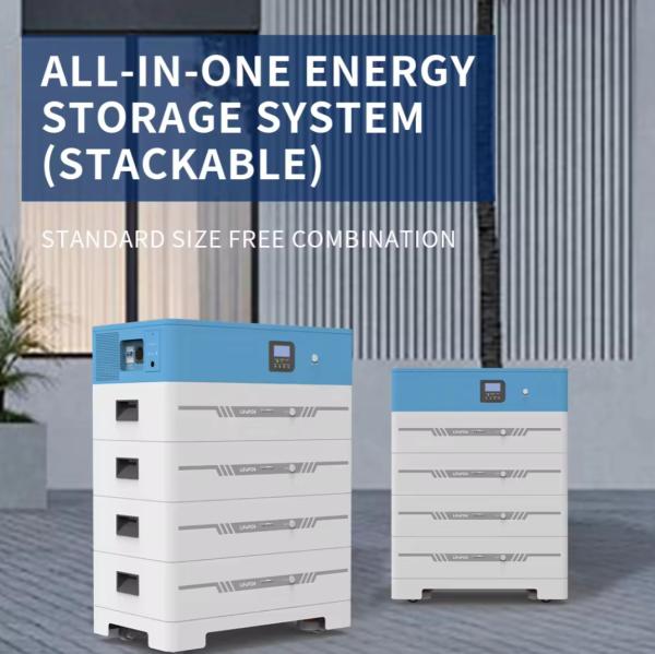 Energy Storage Battery 51.2V 100Ah Inverter Stackable LiFePo4 Battery 200Ah 10kWh 48V Truck Backup Lithium Battery