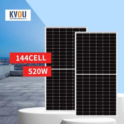 520W Off / On Grid Solar Panel System PERC For Home Electricity