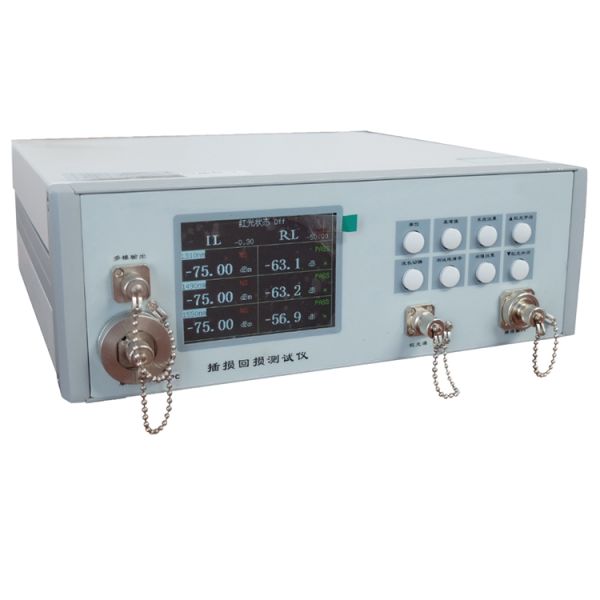 High Measurement Accuracy IL/RL Tester with Multiple Working Modes and Universal Optical Connector