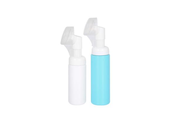 Pinceau en silicone 50 ml 70 ml PET Pompes à mousse en plastique Dispenser Bouteille Nettoyage du visage