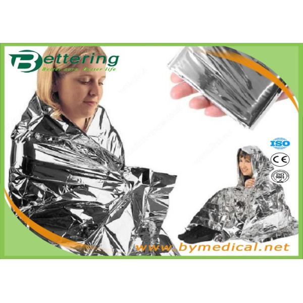 First Aid Mylar Emergency Blanket , Heavy Duty Space Blanket For Outdoor Adventure