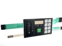 Interruptor de chave de membrana de luz de fundo EL de prova gratuita para equipamento industrial