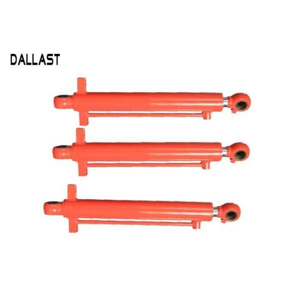 Custom Hydraulic Cylinder For Press Medium Stroke Double Acting Chromed