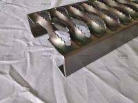 Grille à poignée en aluminium diamantée de 2 à 5 m