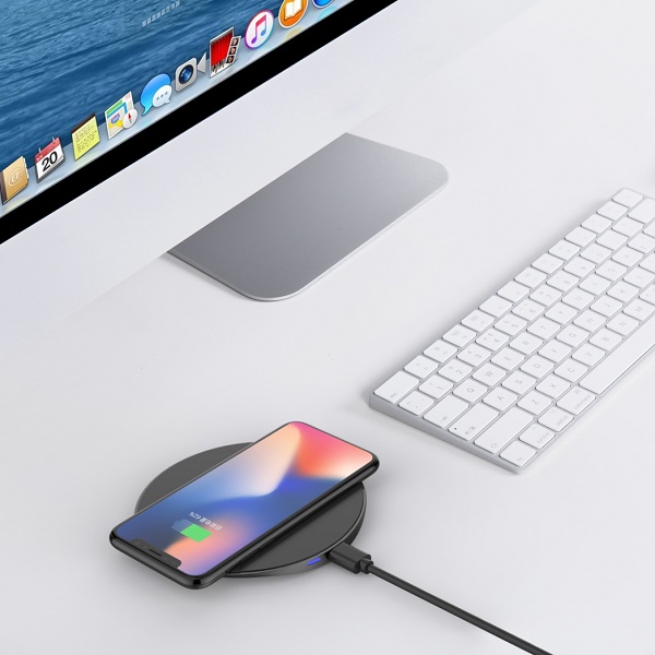 7MM 5V2A 5W QI Wireless Charger Pad Round