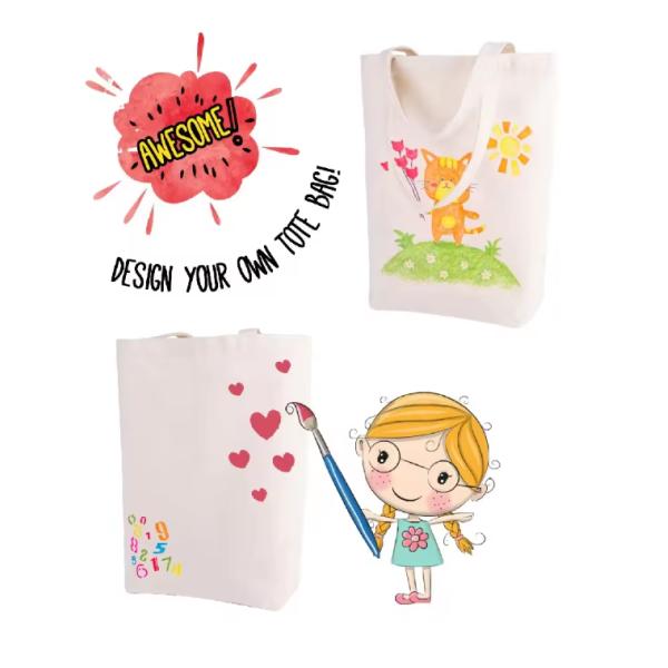 Custom Reusable Canvas Tote Bag Shopping Bulk Heavy Duty 20oz 22oz