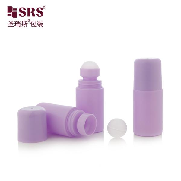 RPPC-60ml 2oz PP Plastic Roll On Applicator Bottle For Atheletic Muscle Pain