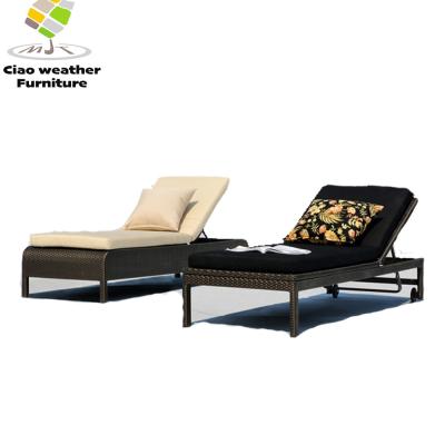 Lit de jardin avec cadre en aluminium 100% tissé à la main et production de revêtement en poudre