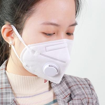 N95 Disposable Mask Vertical Folding FFP2 Face Mask 4 Layer Protection