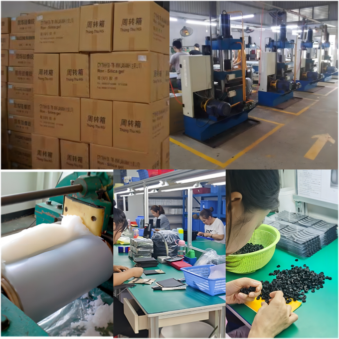 Custom Silicone pot Parts Silicone Sundries For kitchenware Handle Sealings and Lid Knob