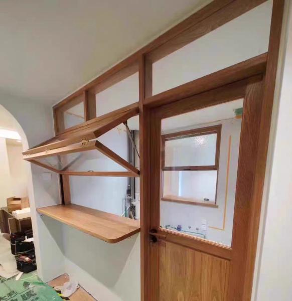 Full View Frameless Folding Glass Windows BiFold Window Horizontal Folding Local Window Modern
