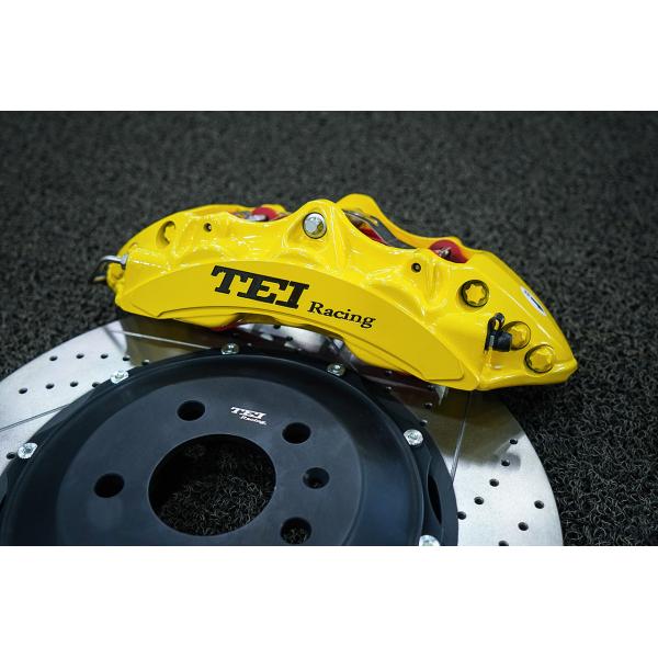 TEI Racing BBK P60NS 6 Piston Forged two-pieces Caliper Brake Kit For Audi A6 19 Inch Wheel Front