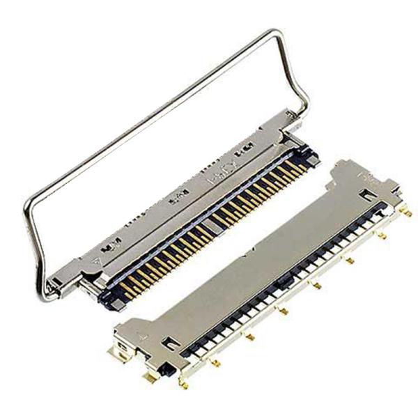 CABLINE-CX II Without Cover 40pin Lvds Cable Assembly 20978-040T-01 Horizontal mating type Micro-coaxial connector