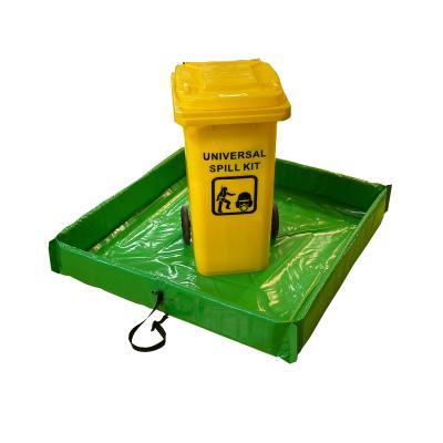 Chemical Resistance Collapsible Spill Berms For Petroleum And Chemical Storage
