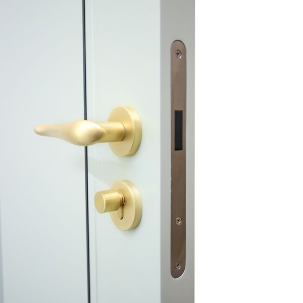 Sound Insulation Solid Wood Interior Doors Contemporary Finished Design